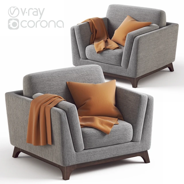 ARTICLE Ceni Pyrite Gray Armchair — Descargar