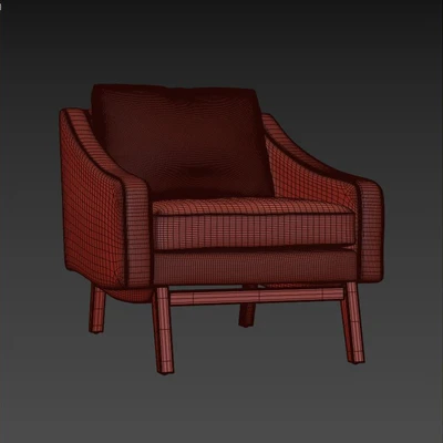 Coronet armchair — Ver 2