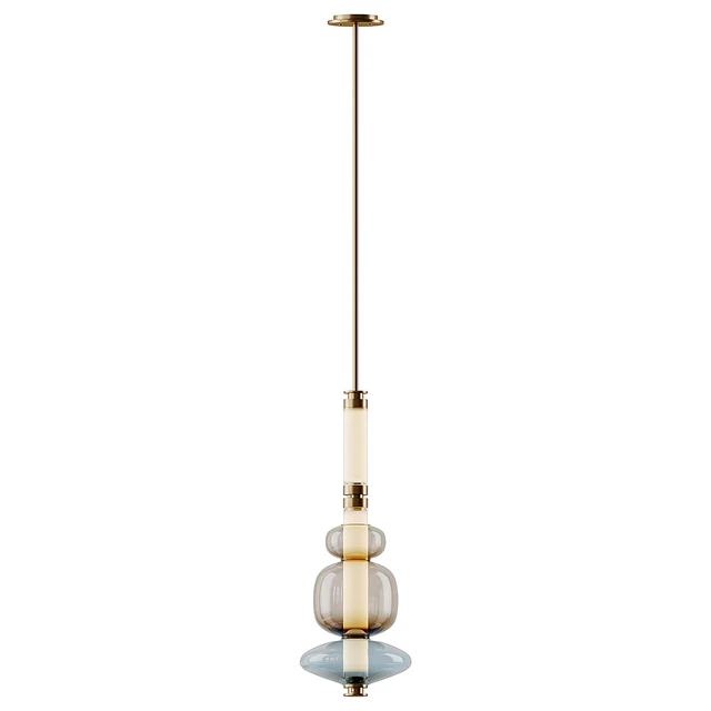 Luna Pendant in Glass and Metal by Gabriel Scott — Descargar