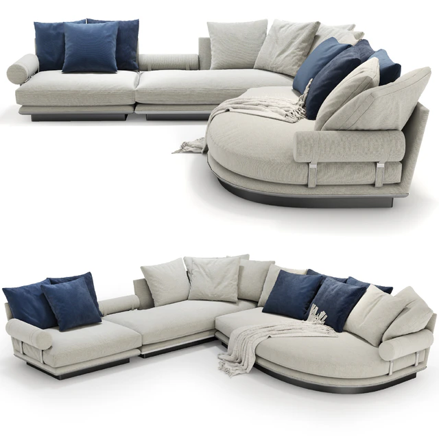 B & B Noonu corner sofa — Download