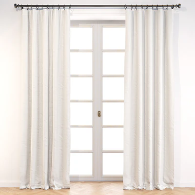 Crate and Barrel / Silvana Blackout Curtain — View 3