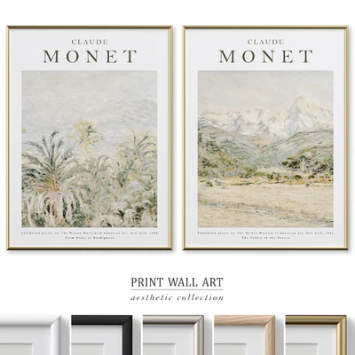 Monet Vintage Exhibition Poster P-610 — Вид 1