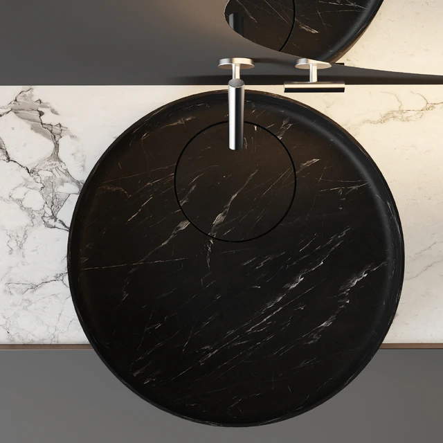 Furniture for washbasin Falper Eccentrico — Descargar
