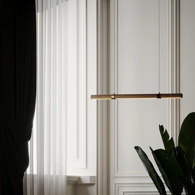 Linear Wood LED Pendant — Скачать