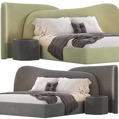 Gaspra Modern bed — Ver 4