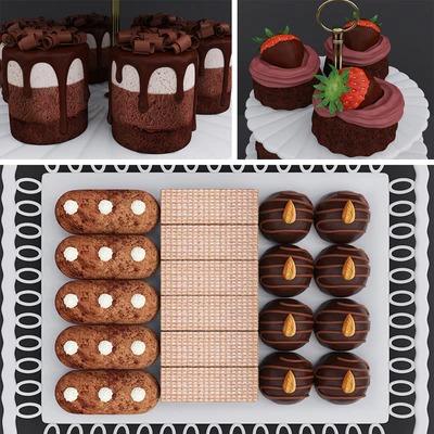 Cake bar (Peanut & Honey cake) — Ver 3