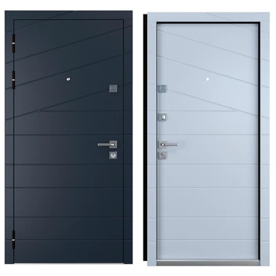 Entrance metal door Line (Zimen) — Ver 2
