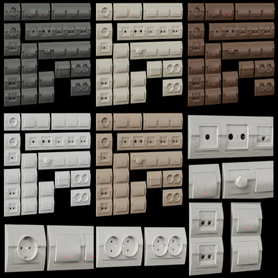 Sockets and switches Lezard Deriy — Ver 2