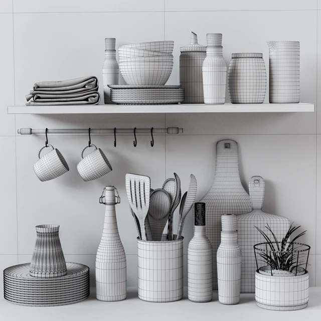Kitchen Decorative set 038 — Descargar