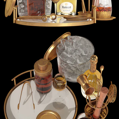 Potterybarn gold bar accessories — Ver 3