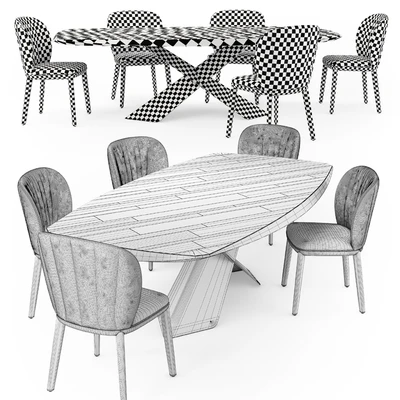 Cattelan Italia Tyron Wood Chrishell chair — Вид 2