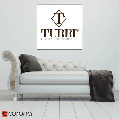 Classic couch Turri Couture — Ver 1