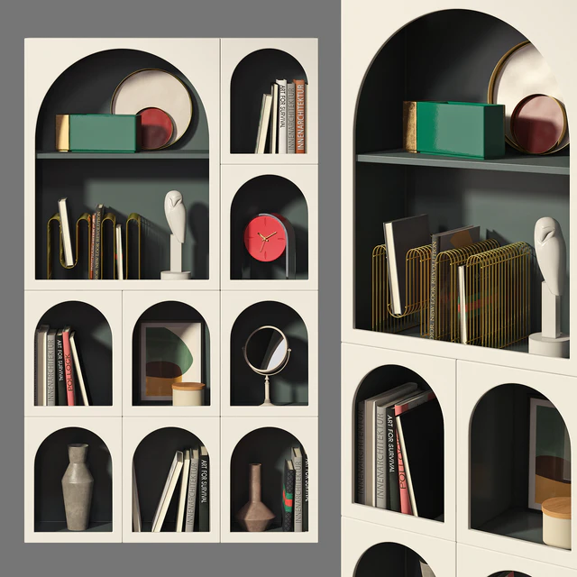 Bookcase Bonaldo set 02 — Descargar