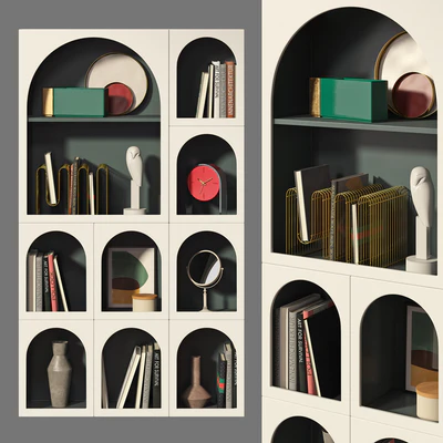 Bookcase Bonaldo set 02 — Ver 1