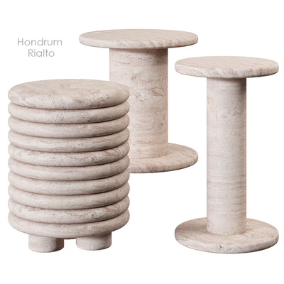 Hondrum Rialto coffee table Corner Design — Ver 1