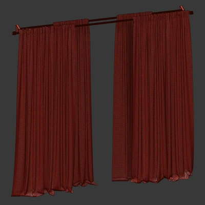 Curtains with tulle. — View 2