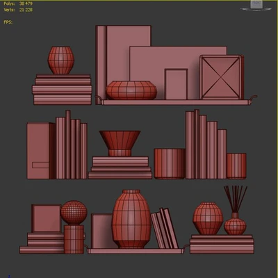 Decor shelf set 3 — Вид 4