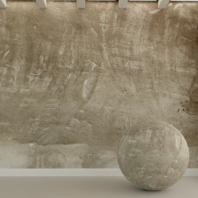 Concrete wall. Old stucco. 45 — Ver 1