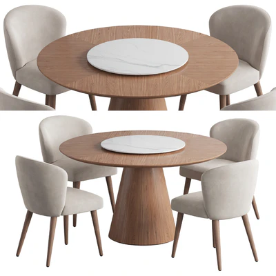 Angel Cerda table Aston chair — Ver 1