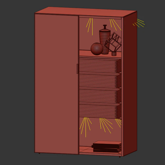 Wardrobe Alambra Rimadesio N2 — Descargar