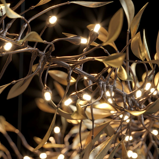 Hanging chandelier Vargov Design - Olive — Descargar