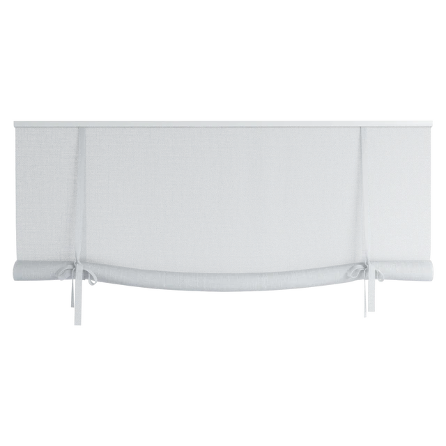 Roman Curtains 202 | Sheer Roller Blind with bows — Скачать