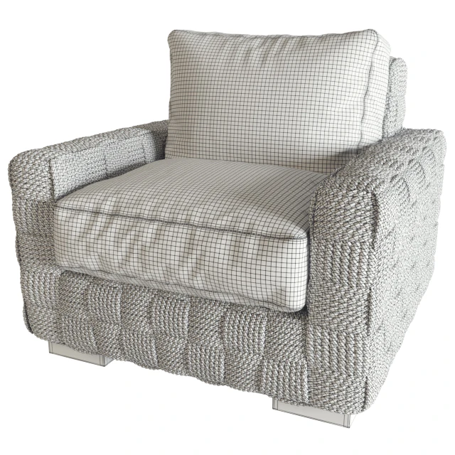 BLACK PALMS WOVEN CHAIR Ralph Lauren (vray GGX) — Descargar