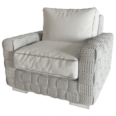 BLACK PALMS WOVEN CHAIR Ralph Lauren (vray GGX) — Ver 3