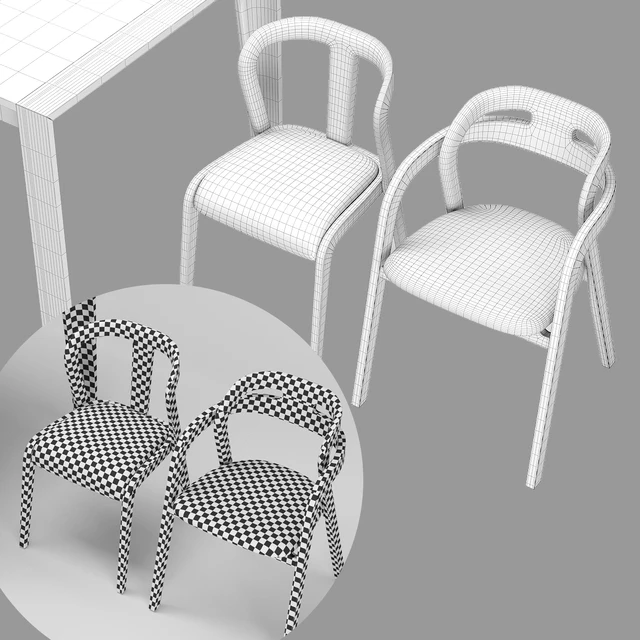 Passioni Genea chair Prince Table — Скачать