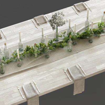 Bohemian Table Setting - 01 — Ver 2