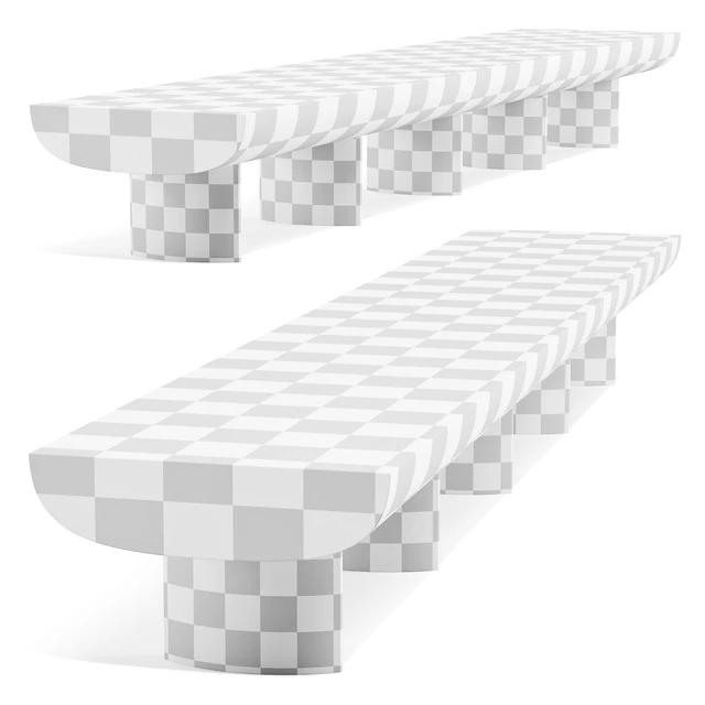 Bonaldo: Sculptural - TV Stand - Bench — Descargar