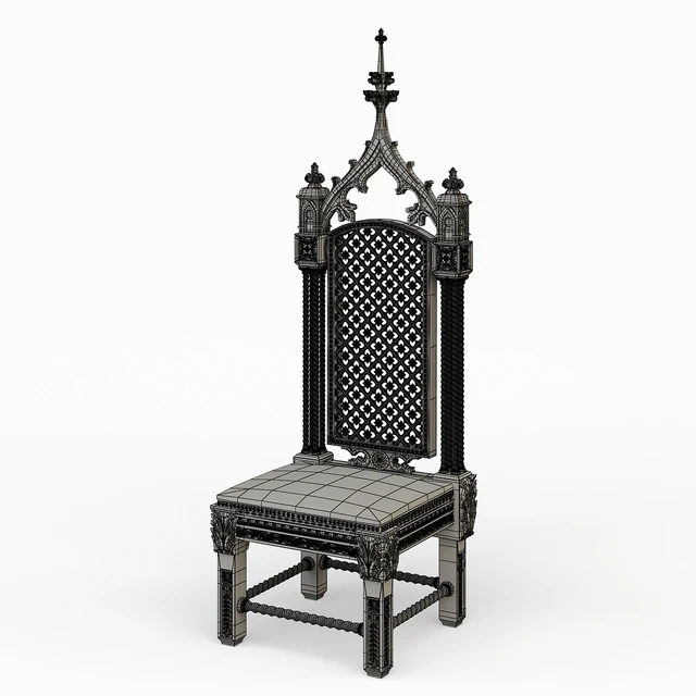 Gothic chair — Descargar