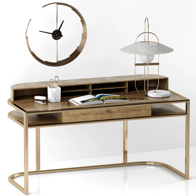 Eichholtz Highland Desk  and Dexter Dining Eichholtz Chair — Вид 2