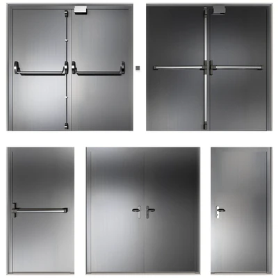 Metal swinging fire doors — Ver 1
