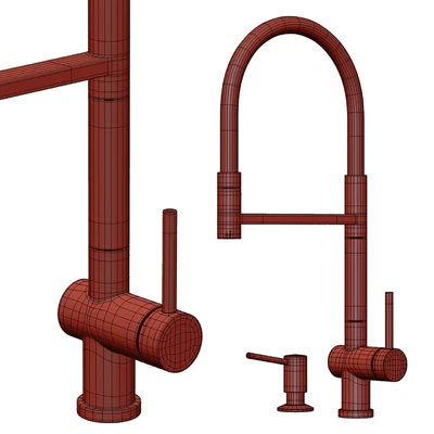 Omoikiri Kanto-2. Kitchen faucet — Ver 3