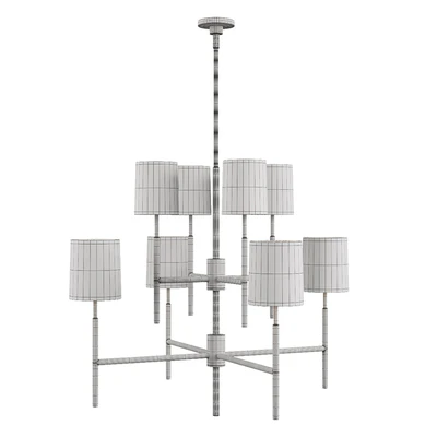 Visual Comfort - Clarion Chandelier Set — Ver 2
