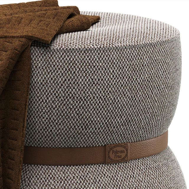 Pouf LEPLÌ by Poltrona Frau / ПУФ ЛЕПЛИ — Скачать
