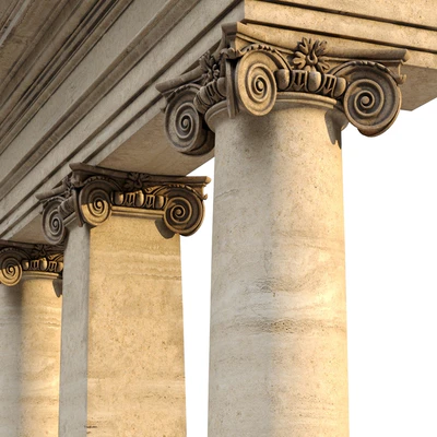 Ionic Order Scamozzi Column — Ver 5