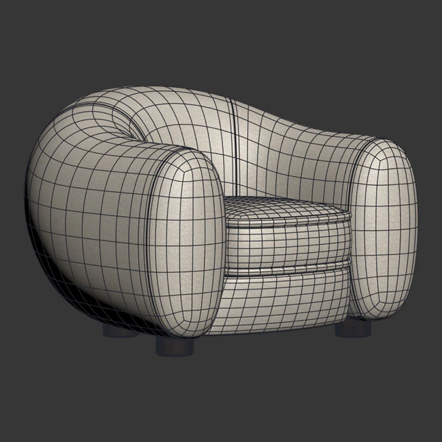 Maison Royere - Polar Bear armchair — Descargar