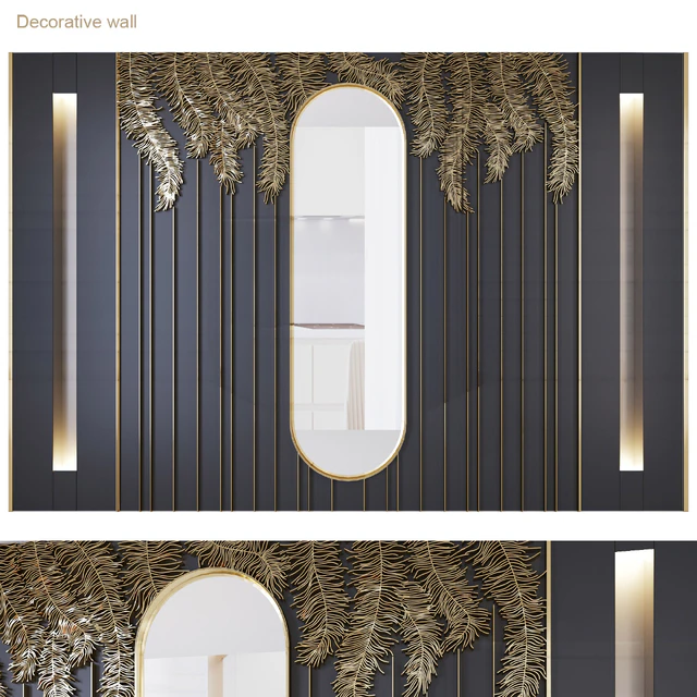 Wall palm leaves — Descargar