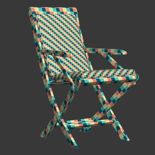 Alesso outdoor wooden dining chair / Деревянный складной стул — Скачать