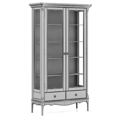 Dantone Home Витрина Венеция стеклянная — Вид 3