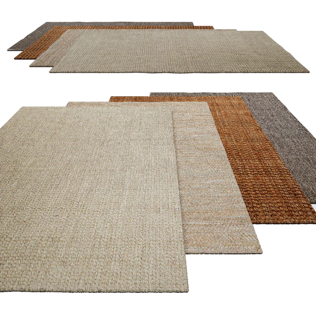 Natural Basket Weave Jute Rug — Descargar