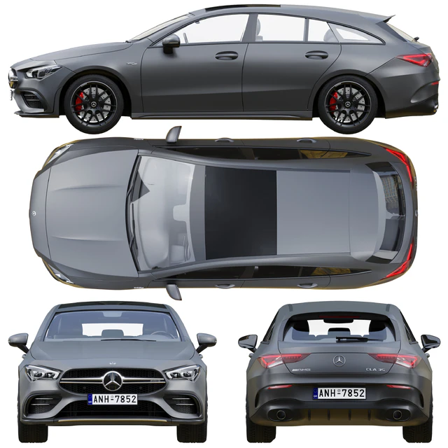 Mercedes-Benz AMG CLA 35 Shooting Brake — Скачать