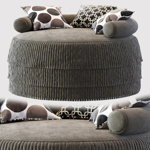21st Century Beth Armchairl Cotton Velvet — Descargar
