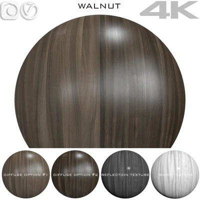 Seamless texture - Walnut 6 — Ver 1