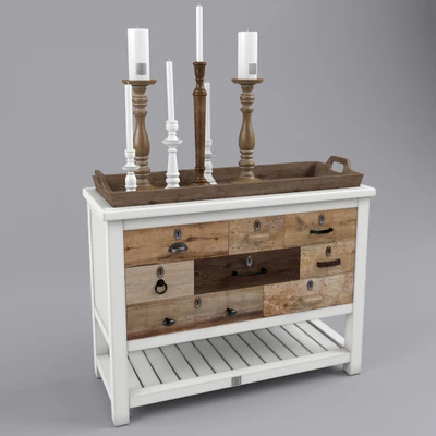 Chest Hampton Island Coffee Table — Ver 1