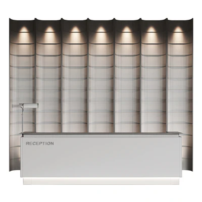Beige marble hotel reception — Вид 2