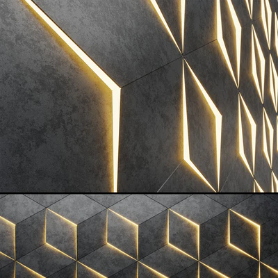 Wall Panel Stone — Ver 1