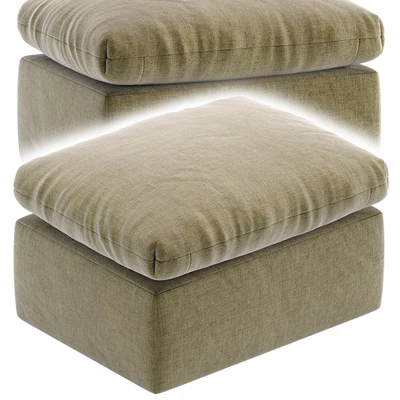 Pouf Parsi Velvet Mint Divan.ru/Пуф Парси Диван.ру — Вид 2
